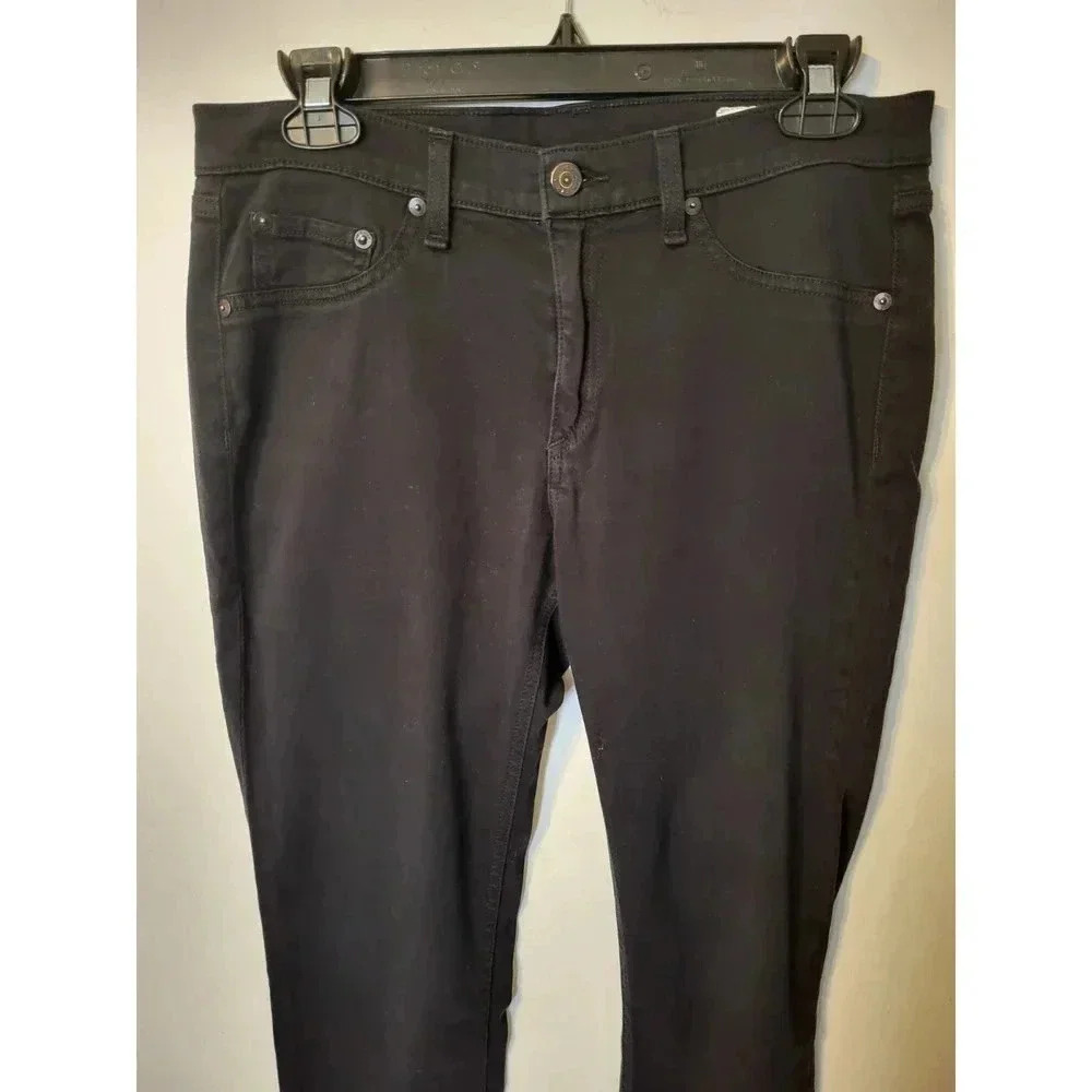 Rag & Bone Black Skinny Jean #6731 1J - Picture 4 of 6